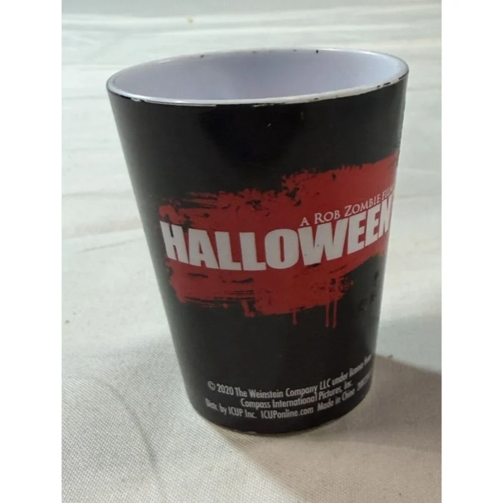 Halloween Rob Zombie Film Plastic Shot Glass 2020 Horror Movie Collectible